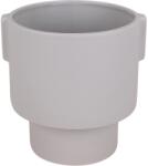  Virágcserép 17, 8 cm x 18, 2 cm sötétszürke