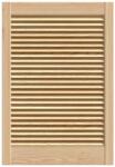  Nyitott lamellás fenyőajtó 720 mm x 494 mm (02177)