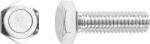 LUX-TOOLS gépcsavar M6 x 16 mm horganyzott teljes menettel 100 darab