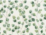  A. S. Création fátyoltapéta Greenery leveles indákkal fehér-zöld FSC®