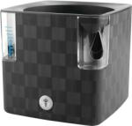  Cobble 14 virágcserép öntözővel 14 cm x 14 cm x 14 cm antracit