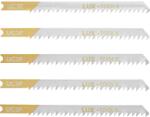 LUX-TOOLS dekopírfűrészlap fához U-szár 75 mm durva fogosztás: 3 mm (133194)