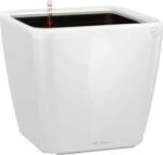 Lechuza Quadro Premium LS kaspó 43 cm x 43 cm x 40 cm fehér magasfényű