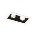 Rendl light studio BONDY II süllyesztett lámpa fehér 230V LED 2x7W 24° 3000K (R12857)