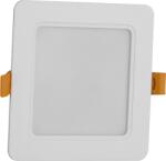 Avide Beépíthető Mennyezeti Lámpa Led 9w 900lm 3000k Ww Négyzetes Műanyag (acrpww-s-9w-pc)