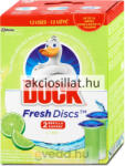 DUCK Fresh Discs Lime 2*36Ml Wc Tisztító Utántöltő Korongok