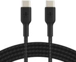 Belkin Cablu Belkin BOOST CHARGE USB-C/USB-C, 2m, negru - durabil (CAB004bt2MBK)