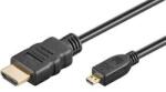 PremiumCord Cablu PremiumCord 4K HDMI A - HDMI micro D, 3m (kphdmad3)