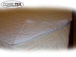 CONELTEX Protectie saltea matlasata Protecta by Coneltex, dimensiuni 180x200 cm, dreptunghiulara, densitate 100 g/mp, umplutura fibra siliconizata antialergica, culoare alba