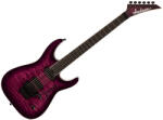Jackson Pro Plus Series Dinky DKAQ Transparent Purple Burst