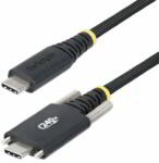 StarTech - 2 m-es USB-C töltőkábel, oldalsó csavaros zár, 240 W (5 A) PD EPR, kétrétegű szilikon/fonott köpeny - S2CEPR2M-USBSL-CABLE (S2CEPR2M-USBSL-CABLE)