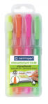 Centropen Evidențiator Centropen 8722/4 4 culori vârf pană 1-4mm (2010100154)