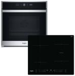 Whirlpool WOI4S8CM1SXA Beépíthető sütő + Whirlpool WB S2560 NE Beépíthető indukciós főzőlap