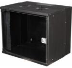 Equip EWM-12-5440-B állvány 12U Falra szerelhető állvány Fekete (EWM-12-5440-B)