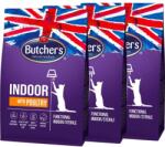 Butcher's Functional Cat Indoor hrana pisica interior 3x800 g cu pasare