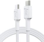 Green Cell KABGC30W USB 3.2 Gen 1 (3.1 Gen 1) 1, 2 M USB C Fehér kábel (KABGC30W)