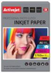 Activejet AP6-260GR100 fotópapír A6 Fehér Fényes (AP6-260GR100) - easy-shop