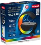 Activejet AJE-SOLO RGB Black asztali lámpa Nem cserélhető izzó(k) Fekete (AJE-SOLO RGB Black) - easy-shop
