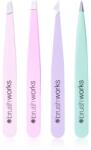 Brushworks Tweezer Set Pastel csipeszszett