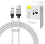 Baseus USB-C - Lightning kábel 2.4A 1m fehér (CAKW000402) (CAKW000402)