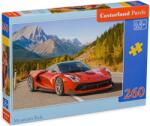 Castorland Пъзел Castorland от 260 части - Червен автомобил (B-27477-1)