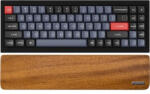 Keychron Q7 csuklótámasz barna tömör fa (PR23) - tech-heaven