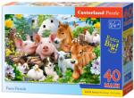Castorland Пъзел Castorland от 40 XXL части - Животните във фермата (B-040339-1) - ozone
