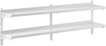 Royal Catering Fali polc - 2 polc - 30 x 200 cm (RCWR-2000.3)