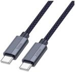 hoco. Cablu Date si Incarcare USB-C - USB-C HOCO U134, 240W, 1.8m, Albastru