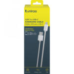 Uniross USB - USB-C kábel, 2m, Charge + Sync (UCA005) (UCA005)