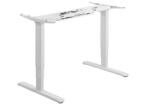 Equip Motoros Asztal láb - 650804 (Dupla motor, állítható magasság: 62cm-128cm, Max. : 125kg, fehér) (650804) - scom