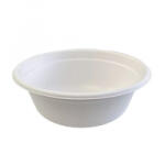 Csom 2001 Tányér leveses 750 ml komposztálható cukornád 50 db/csomag natúr (14431) (14431)