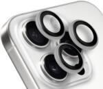 OBAL: ME iPhone 16 Pro/16 Pro Max fehér titánium OBAL: ME lencsevédő üvegfólia