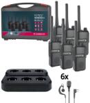 Albrecht TecTalk Worker 3 professzionális PMR adóvevő rádió 3 pár (ALA-512-999)