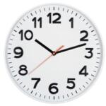 Somogyi Elektronic fali óra, üveg előlap, kontrasztos, jól leolvasható számlap, 1xAA elem tápellátás, átmérő 300mm (AWC300WH) (AWC300WH)