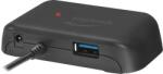 SPEEDLINK Snappy Evo 4 Portos USB 3.0 Hub Fekete