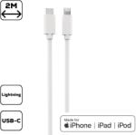 Cellect iPhone USB C la fulger date 2m, cablu de încărcare (MDCU-IPHMFI2-TYPEC-W)