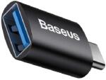 Baseus INGENUITY adapter (USB aljzat - Type-C, USB/pendrive csatlakoztatás, OTG) FEKETE