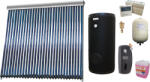 SUNSYSTEM Sistem solar presurizat , panou Sunsystem VTC 30 tuburi, Boiler cu 2 serpentine Fornello SOL 200 litri, controller, vas expansiune, grup pompare, aerisitor 1/2, antigel (Pachet-VTC30sol200)
