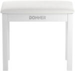 Donner DKB-10 WH EC6612 zongorapad tárolóval