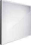 Roltechnik NIMCO 60x60 cm LED tükör, matt fekete ZPC 13066-90 (ZPC 13066-90)
