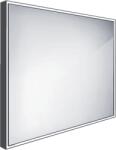 Roltechnik NIMCO 80x70 cm LED tükör, matt fekete ZPC 13003-90 (ZPC 13003-90)