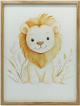  Keret Fali Plakát Oroszlán állati Természet 70x100 Cm