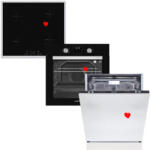 HOMEFORT HOMEFORT HSB64DGB Beépíthető Sütő + HOMEFORT HFBI64T2B Beépíthető Indukciós főzőlap + HOMEFORT HMGB0661B Beépíthető mosogatógép (HSB64DGB + HFBI64T2B +HMGB0661B)