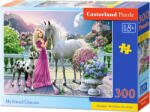 Castorland Puzzle Castorland din 300 de piese - Prietenul meu unicorn (B-030088) Puzzle