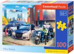 Castorland Puzzle Castorland din 100 de piese - Politia (B-111176) Puzzle