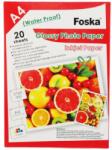 Foska Hârtie foto lucioasă Foska - A4, 180gr/m2, 20 foi (W9601 180GSM)