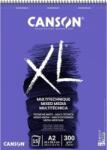 Canson Sp XL Mixed Media Textured Vázlatfüzet 15 A2 300 g (C200001859)