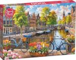 Cherry Pazzi Puzzle Cherry Pazzi din1000 piese - Lalele din Amsterdam (30943) Puzzle