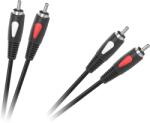 Cabletech RCA 2x - RCA 2x összekötő kábel, 10m Eco-line (KPO4001-10)